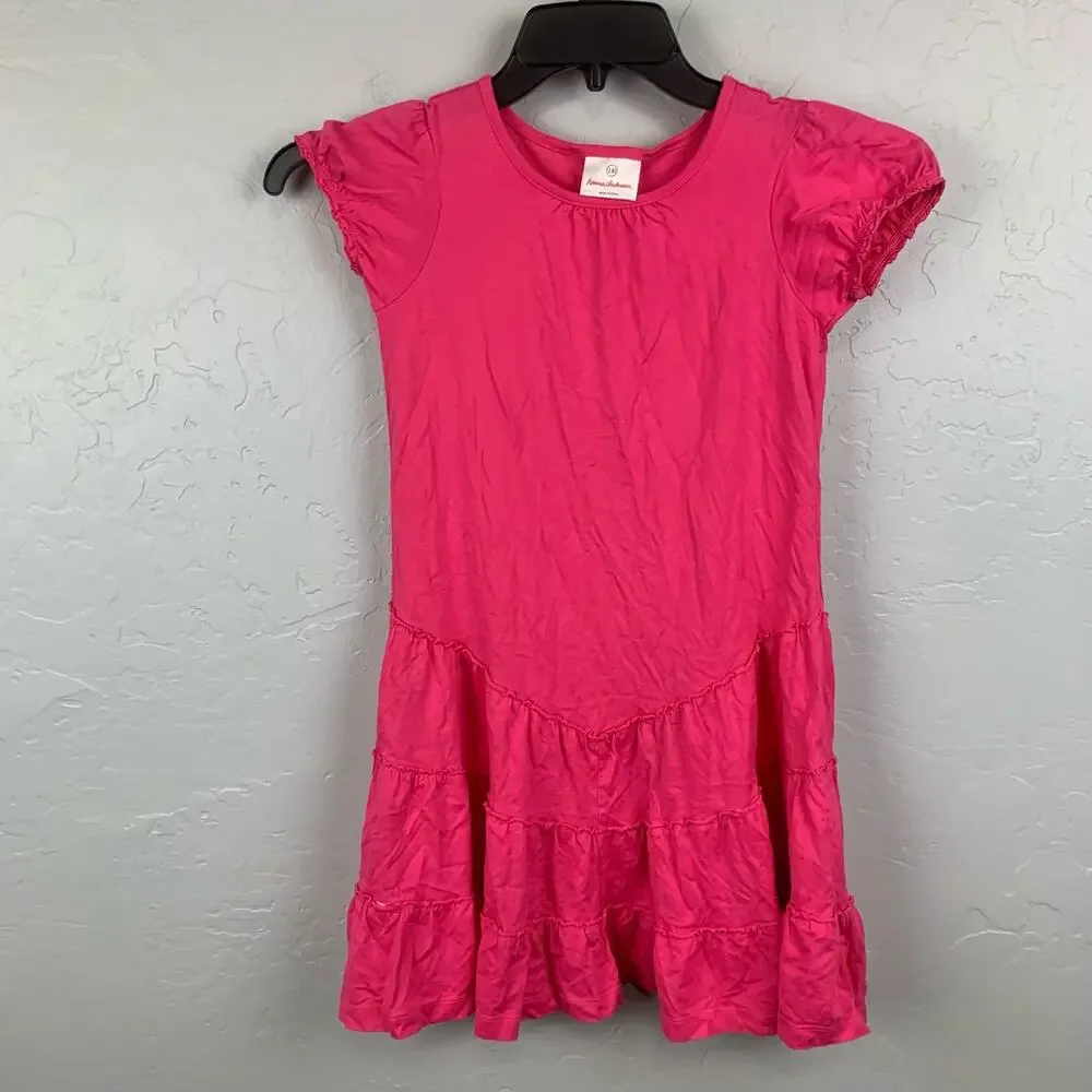 Lot Hanna Andersson Dress and Skort Size 8 Pink Dress Pink Floral Skort